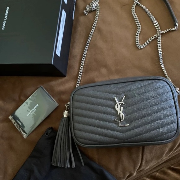 Yves Saint Laurent Handbags - New SAINT LAURENT mini lou bag